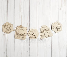 Load image into Gallery viewer, Bee Banner SVG File | Honey Pot SVG | Laser Cut File | Glowforge | Bee SVG File | Honey Pot | Bees | Honey Bee