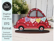 Load image into Gallery viewer, Add-on for Interchangeable Car Svg | Interchangeable Car SVG | Valentine Car SVG | Love Bug | Valentine Interchangeable SVG