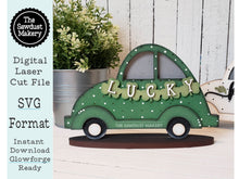 Load image into Gallery viewer, Add-on for Interchangeable Car Svg | Interchangeable Car SVG | St. Patrick's Day Interchangeable car | Lucky Interchangeable svg