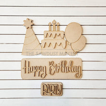 Load image into Gallery viewer, Add-on for Interchangeable Farmhouse Truck SVG | 12" and 24" Truck SVG | Birthday Truck | Party | Birthday Interchangeable SVG