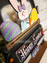 Load image into Gallery viewer, Add-on for Interchangeable Farmhouse Truck SVG | 12" and 24" Truck SVG | Easter Bunny Truck | Hop | Easter Interchangeable SVG