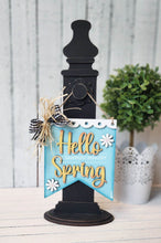 Load image into Gallery viewer, Spring Mini Hanger Signs | Spring Signs SVG | Door Hanger | SVG File | Laser Cut File | Glowforge | Mini Post Sign svgs