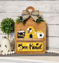 Load image into Gallery viewer, Add-on for Interchangeable Farmhouse Truck SVG | 12" and 24" Truck SVG | Bee Truck | Bee Kind | Bee Interchangeable SVG