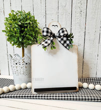 Load image into Gallery viewer, Breadboard Interchangeable Sign Holder SVG | Interchangeable Frame SVG | Laser Cut File | Farmhouse Laser Cut File | Home Decor svg