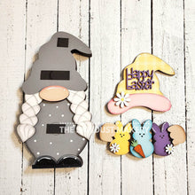 Load image into Gallery viewer, Add-on Interchangeable Gnome SVG File | Easter | Laser Cut File | Easter Bunny Gnome SVG File | SVG | Gnome | Gnome Shelf Sitter