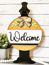 Load image into Gallery viewer, Welcome Door hanger SVG Laser File | Laser Cut Files | Laser cut SVG | Glowforge | Farmhouse Door Hanger SVG | Farmhouse decor