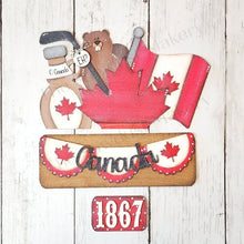 Load image into Gallery viewer, Add-on for Interchangeable Farmhouse Truck SVG | 12" and 24" Truck SVG | Canada Day Truck | Oh Canada Truck Interchangeable SVG