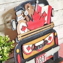Load image into Gallery viewer, Add-on for Interchangeable Farmhouse Truck SVG | 12" and 24" Truck SVG | Canada Day Truck | Oh Canada Truck Interchangeable SVG