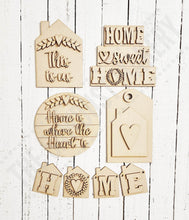 Load image into Gallery viewer, Home Sweet Home Tiered Tray SVG File | Laser Cut File | Home svg | Home is where the Heart is SVG | This is us svg | Farmhouse SVG