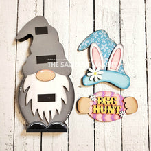 Load image into Gallery viewer, Add-on Interchangeable Gnome SVG File | Easter | Laser Cut File | Easter Bunny Gnome SVG File | SVG | Gnome | Gnome Shelf Sitter