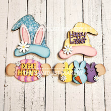 Load image into Gallery viewer, Add-on Interchangeable Gnome SVG File | Easter | Laser Cut File | Easter Bunny Gnome SVG File | SVG | Gnome | Gnome Shelf Sitter