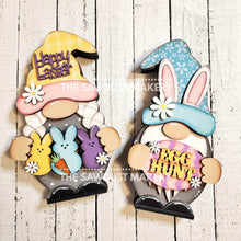 Load image into Gallery viewer, Add-on Interchangeable Gnome SVG File | Easter | Laser Cut File | Easter Bunny Gnome SVG File | SVG | Gnome | Gnome Shelf Sitter