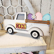 Load image into Gallery viewer, Happy Easter Tiered Tray SVG File | Bunny svg | Laser Cut File | Glowforge | Easter SVG File | SVG | Easter Eggs | Gumball Machine | Carrot