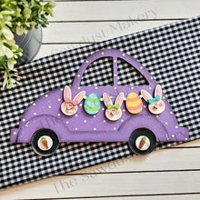 Load image into Gallery viewer, Add-on for Interchangeable Car Svg | Interchangeable Car SVG | Easter Car SVG | Bunny Bug | Easter Interchangeable SVG