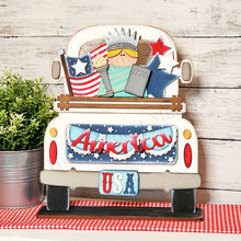 Load image into Gallery viewer, Add-on for Interchangeable Farmhouse Truck SVG | 12" and 24" Truck SVG | 4th of July Truck | Lady Liberty Truck Interchangeable SVG