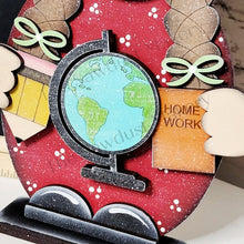 Load image into Gallery viewer, Girl Teacher Gnome SVG File | Laser Cut File | Glowforge | Teacher Gnome SVG File | SVG | Gnome | Gnome Shelf Sitter | Teacher Gifts