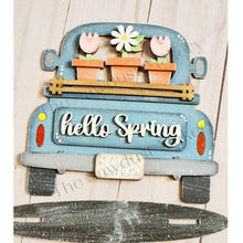 Load image into Gallery viewer, Flower Market Tiered Tray SVG File | Spring svg | Laser Cut File | Glowforge | Spring SVG File | Bloom SVG | Flowers | Spring Truck