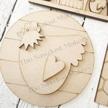 Load image into Gallery viewer, Chicken Tiered Tray SVG File | Laser Cut File | Home svg | Chicken SVG | Chicken coop svg | Farmhouse SVG | Fresh Eggs svg