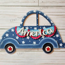 Load image into Gallery viewer, Add-on for Interchangeable Car Svg | Interchangeable Car SVG | America Interchangeable car | USA Car | 4th of July Interchangeable SVG