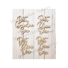 Load image into Gallery viewer, Mother's Day Photo Frame SVG File | Mother's Day Gift | Laser cut file | Glowforge | Best Mom Ever SVG | Mom Photo Frame SVG