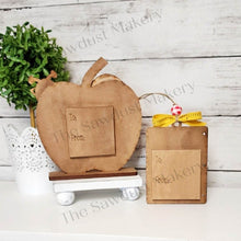 Load image into Gallery viewer, Teacher Appreciation Gift Car Holder SVG File | Laser Cut File | Teacher Ornament | Teacher svg |Personalized Ornament | Teacher Gift SVG