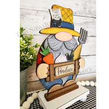 Load image into Gallery viewer, Farmer Gnome SVG File | Laser Cut File | Standing Gnome SVG File | Farm Gnome | Gnome Shelf Sitter | Farm Sweet Farm Gnome | Gnome SVG