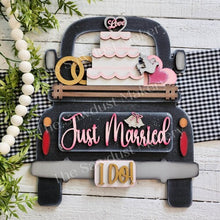 Load image into Gallery viewer, Add-on for Interchangeable Farmhouse Truck SVG | 12" and 24" Truck SVG | Wedding Truck | Love | Cake | Wedding Truck Interchangeable