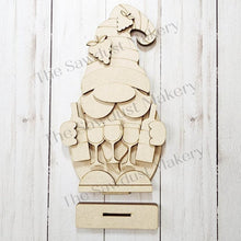 Load image into Gallery viewer, Wine Gnome SVG File | Laser Cut File | Glowforge | Standing Wine Gnome SVG File | SVG | Gnome | Gnome Shelf Sitter | Wine svg