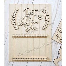 Load image into Gallery viewer, Mother's Day Photo Frame SVG File | Mother's Day Gift | Laser cut file | Glowforge | Best Mom Ever SVG | Mom Photo Frame SVG