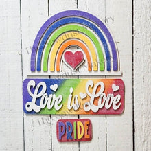 Load image into Gallery viewer, Add-on for Interchangeable Farmhouse Truck SVG | 12" and 24" Truck SVG | Pride Truck | Love is Love | Truck Interchangeable SVG