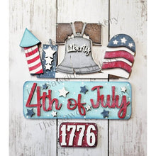 Load image into Gallery viewer, Add-on for Interchangeable Farmhouse Truck SVG | 12" and 24" Truck SVG | Liberty 4th of July Truck | USA Truck Interchangeable svg