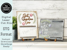 Load image into Gallery viewer, Mother's Day Photo Frame SVG File | Mother's Day Gift | Laser cut file | Glowforge | Best Mom Ever SVG | Mom Photo Frame SVG