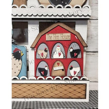 Load image into Gallery viewer, Chicken Tiered Tray SVG File | Laser Cut File | Home svg | Chicken SVG | Chicken coop svg | Farmhouse SVG | Fresh Eggs svg