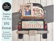 Load image into Gallery viewer, Add-on for Interchangeable Farmhouse Truck SVG | 12" and 24" Truck SVG | Mother's Day Truck | Best Mom Ever Truck Interchangeable