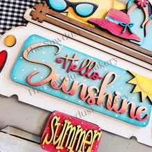 Load image into Gallery viewer, Add-on for Interchangeable Farmhouse Truck SVG | 12" and 24" Truck SVG | Hello Sunshine Summer Truck | Summer | Summer Truck Interchangeable