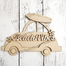 Load image into Gallery viewer, Add-on for Interchangeable Car Svg | Interchangeable Car SVG | Beach Vibes Interchangeable car | Surf Board | Summer Interchangeable SVG