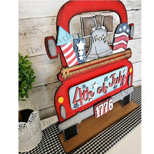 Load image into Gallery viewer, Add-on for Interchangeable Farmhouse Truck SVG | 12" and 24" Truck SVG | Liberty 4th of July Truck | USA Truck Interchangeable svg
