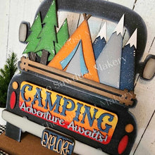 Load image into Gallery viewer, Add-on for Interchangeable Farmhouse Truck SVG | 12" and 24" Truck SVG | Camping Truck | Summer | Camping Truck Interchangeable SVG