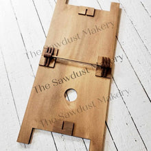 Load image into Gallery viewer, Interchangeable Sandwich Board Standing Frame Bundle SVG | Laser Cut File | Glowforge | Insert Frame | Seasonal Interchangeable