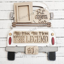 Load image into Gallery viewer, Add-on for Interchangeable Farmhouse Truck SVG | 12" and 24" Truck SVG | Father's Day Truck | Best DAD Ever Truck Interchangeable