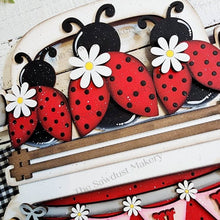 Load image into Gallery viewer, Add-on for Interchangeable Farmhouse Truck SVG | 12" and 24" Truck SVG | Ladybug Truck | Daisies | Ladybug Summer Truck Interchangeable SVG