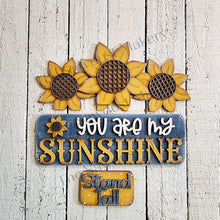 Load image into Gallery viewer, Add-on for Interchangeable Farmhouse Truck SVG | 12" and 24" Truck SVG | Sunflower Truck | Sunshine| Fall | Sunflower Interchangeable SVG