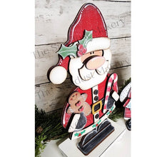 Load image into Gallery viewer, Standing Santa Claus Shelf Sitter SVG File | Laser Cut File | Santa Claus SVG File | Christmas Shelf Sitter | Santa Shelf Sitter SVG