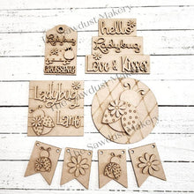 Load image into Gallery viewer, Ladybug Tiered Tray SVG File | Laser Cut File | Glowforge | Ladybug Daisy Summer Decor | Ladybug Tiered Tray Laser File | Ladybug SVG