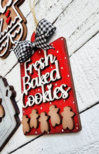 Load image into Gallery viewer, Gingerbread Ornament Bundle SVG File | Laser Cut File | Camper SVG File | Christmas Ornament svg | Gingerbread SVG | Cookie Sheet svg