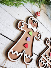 Load image into Gallery viewer, Gingerbread Ornament Bundle SVG File | Laser Cut File | Camper SVG File | Christmas Ornament svg | Gingerbread SVG | Cookie Sheet svg