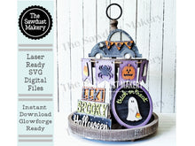 Load image into Gallery viewer, Halloween Boo Bug SVG File | Laser Cut File | Glowforge | Halloween | Spooky | Ghost | VW Bug Laser Cut File