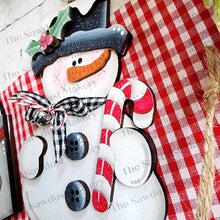 Load image into Gallery viewer, Snowman Ornament Bundle Christmas Ornament SVG File | Laser Cut File | Christmas Ornament SVG | Snowman Ornament svg | Snowman SVG