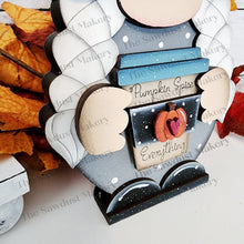 Load image into Gallery viewer, Add-on Interchangeable Gnome SVG File | Hello Pumpkin Fall Add-on | Laser Cut File | Fall Gnome SVG File | SVG | Gnome | Gnome Shelf Sitter