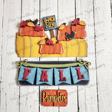 Load image into Gallery viewer, Add-on for Interchangeable Farmhouse Truck SVG | 12" and 24" Truck SVG | Fall Hay Bale Truck | Pumpkin Truck | Fall Interchangeable SVG